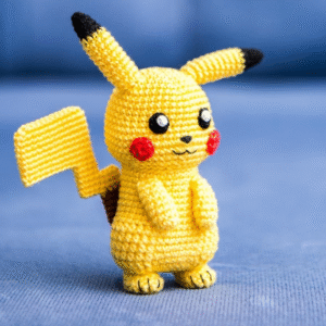 Pokemon Pikachu Crochet  Pattern