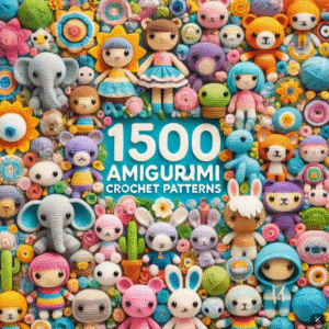 1500+ Crochet Pattern Bundle, Amigurumi  Animals, Clothes Cartoon