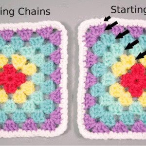 Perfect Granny Square – Crochet Pattern