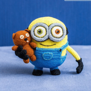 Minion Bob and Bear Tim Crochet Pattern