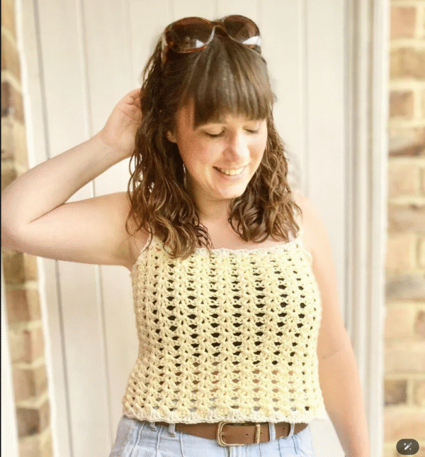 Crochet Crop Top Pattern - Summer Festival - Image 3